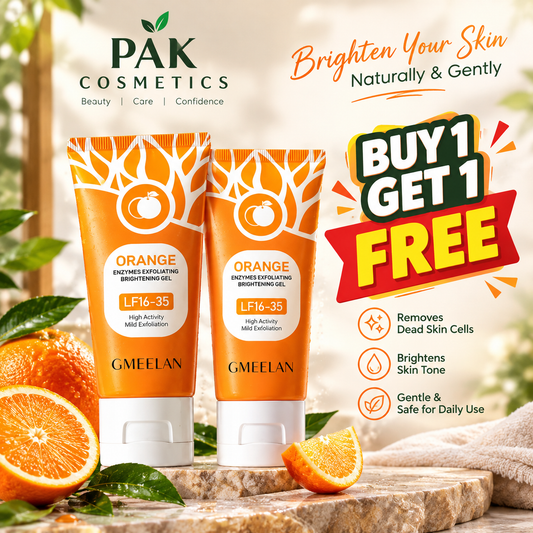 Orange Zyme Deep Clean Gel – Soft & Bright Skin Solution - Buy 1 Get 1 FREE 🍊