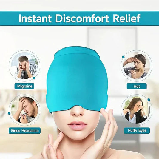 Migraine Relief Gel Cap - Great for Tension, Sinus, Better Sleep & Stress Relief